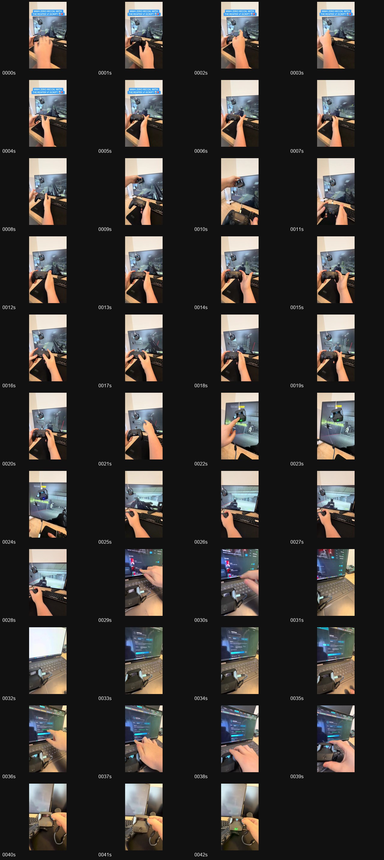 Sampled frames from the first-party Modern Warfare 4 beta demonstration